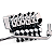 Ponte Thida Double Locking Tremolo Para Guitarra Floyd Style Com Lock Nut - Imagem 3