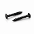 Kit 8 Parafusos Pretos para Moldura de Captador Humbucker - Imagem 3