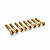 Kit 8 Parafusos Dourados para Moldura de Captador Humbucker - Imagem 4