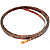 Filete Em Celuloide Tortoise Shell 6mm 1,65 Metros Para Instrumentos de Cordas - Imagem 1