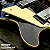 Escudo Pickguard Creme 3 Camadas Para Guitarra Les Paul 2 Humbuckers Com Suporte - Imagem 4