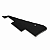 Escudo Pickguard Preto 3 Camadas Para Guitarra Les Paul 2 Humbuckers Com Suporte - Imagem 5