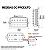 Captador Humbucker Para Guitarra Braço Cerâmico 7.2K 4 Fios Coil Split Preto - Imagem 2