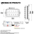 Captador Humbucker Para Guitarra Bridge Alnico V 8.0K Vintage 4 Fios Preto - Imagem 2