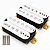 Par Captadores Humbucker Alnico V Braço Ponte 50mm 52mm Vintage Branco - Imagem 1