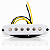 Captador Single Coil Guitarra Strato Ponte Alnico V 6.4K Anos 60 Branco - Imagem 4