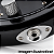 Jack Plate Oval Cromado Com Conector P10 Mono Guitarra - Imagem 4