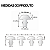 Kit 6 Barras de Traste Sintoms SS230140F Aço Inoxidável EQH Médio Extra Alto 2,30 x 1,40mm - Imagem 2