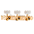 Tarrachas Tarraxas Pino Grosso Dourada Para Violão Nylon 15 Dentes - Imagem 3