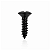 Kit 24 Parafusos Preto Para Escudo Stratocaster Tele Jazz Bass - Imagem 4