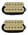 Set Captadores Humbucker Standard Malagoli HB4 Creme - Imagem 1