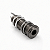 Jack Conector P10 Roldana Stéreo Cosmo Black Guitarra Baixo - Imagem 1