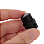 Knob Duplo Concêntrico Para Contra Baixo Preto Thida - Imagem 2