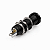 Jack Conector P10 Estéreo Para Guitarra Preto Cilindrico - Imagem 4