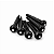 Kit Com 06 Pinos De Plástico Para Violão Aço Folk Preto - Imagem 4