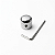 Knob De Metal Para Guitarra Contra Baixo Cromado - Imagem 2