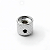 Knob De Metal Para Guitarra Contra Baixo Cromado - Imagem 3