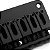 Ponte Fixa Para Guitarra Stratocaster Preta 6 Cordas - Imagem 3