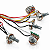 Circuito Ativo Para Contra Baixo 3 Bandas 5 Pots. Mings 9060 - Imagem 2