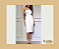 Vestido alfaiataria off white midi - Imagem 1