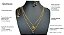 Conjunto Metal Signos (brinco, colar e pulseira) | Santa Palha - Imagem 6
