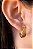 Brinco Argola Trabalhada Banhado em Ouro 18k (BR0188) - Imagem 1