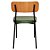 Cadeira Student Decorativa Verde Confortavel Overseas - Imagem 2