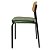 Cadeira Student Decorativa Verde Confortavel Overseas - Imagem 3