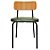 Cadeira Student Decorativa Verde Confortavel Overseas - Imagem 4