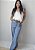Calça Wide Leg Jeans - Imagem 4
