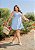 Vestido C/Busto Drapeado - Imagem 4