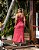 Vestido midi com ilhós - Imagem 4