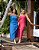 Vestido midi com ilhós - Imagem 1