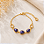 Pulseira Sodalita – Sabedoria, Elegância e Equilíbrio - Imagem 1