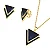 Conjunto Sodalita: Colar e Brincos - Imagem 4