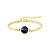Pulseira de Aro com Pedra Sodalita - Imagem 3