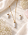 Conjunto Howlita Branca Cubo - Imagem 1