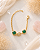 Pulseira Ágata Verde com Zircônias - Imagem 1