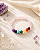 Pulseira Quartzo Rosa Esfera com 7 Chakras - Imagem 2