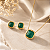Conjunto Ágata Verde Quadrada - Imagem 3