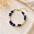Pulseira Sodalita e Howlita Branca - Imagem 2