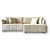 Sofa Castelette - Retrátil / Encosto Almofada - Imagem 1