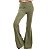 Calça Flare Suede • Verde - Imagem 4