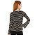 Camiseta Manga Sino  • Preto Listras - Imagem 2