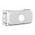 MODULO COM FURO COMPOSE BRANCO - Imagem 1