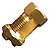 CONECTOR PARAFUSO FENDIDO 95MM LATÃO - Imagem 1