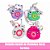Bolsinha Infantil Bichinhos Cores Sortidas - Imagem 1