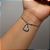 Pulseira Feminina de Coração Aço Inox Prateada - Imagem 1