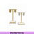 Brinco Glam Strass Luxo - Imagem 1