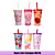 Copos Com Estampas 600 ML - Imagem 1